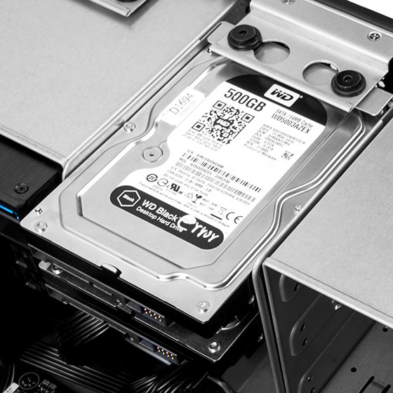 Silverstone RM41-H08 Stativ Sort