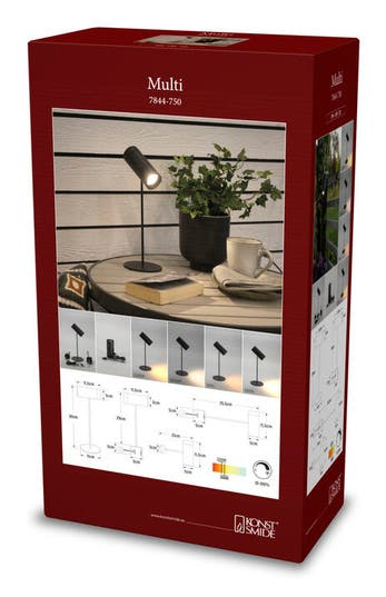 Konstsmide 7844-750 bordslampor LED Svart
