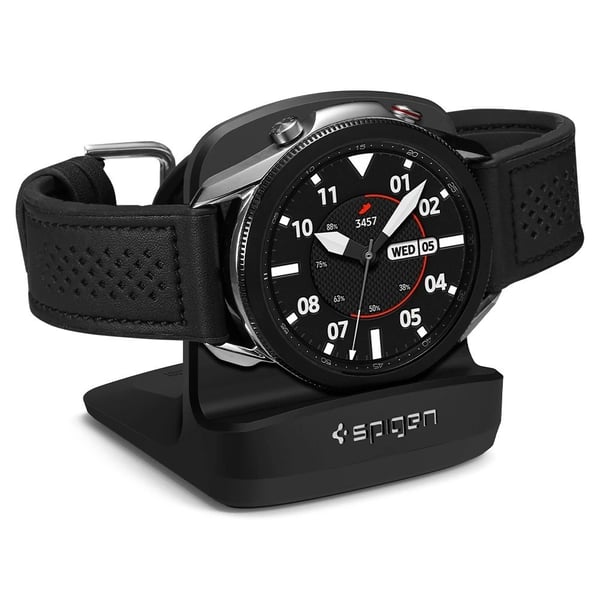 Spigen Night Stand Jalusta Musta Termoplastinen polyuretaani (TPU)