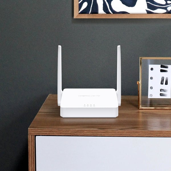 Miniatyrbillede 4 af 4: Mercusys MW302R trådløs router Hurtigt ethernet Enkelt band (2,4 GHz) Hvid