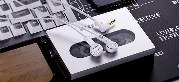 FiiO JF11 Hovedtelefoner Ledningsført I ørerne Musik Sort
