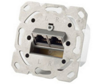 shiverpeaks BS74280 eluttag RJ-45 Metallisk