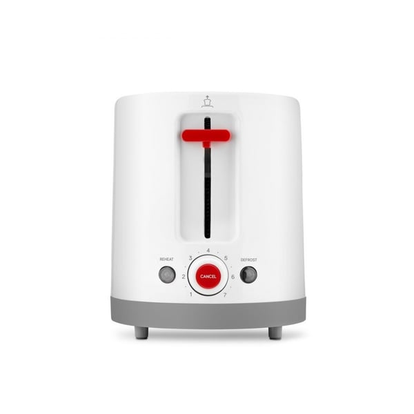 Ufesa TT7375 brödrostar 7 2 skivor 1400 W Grå, Röd, Vit