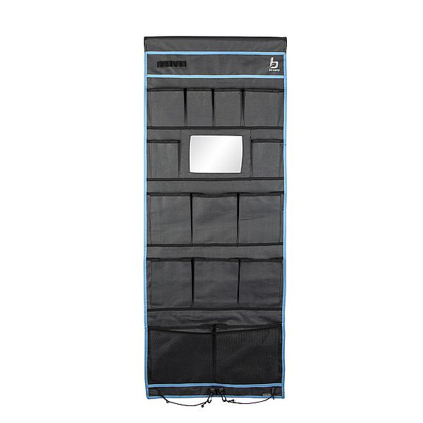 Miniatyrbillede 1 af 7: Bo-Camp 1771510 bøjleopbevaring organisator Polyester Anthracit