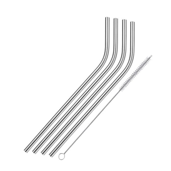 Westmark 62742260 återanvändningsbart sugrör Rostfritt stål 4 styck