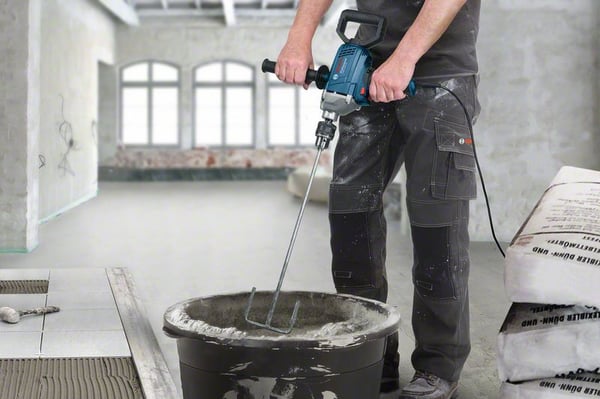 Bosch 0 601 1B0 000 bor 630 rpm 3 kg Sort, Blå