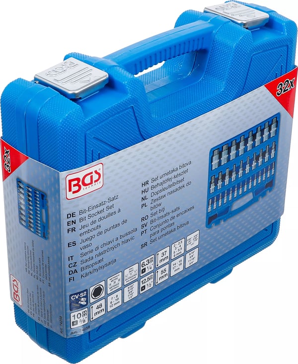 Miniatyrbild 2 av 7: BGS technic Bit Socket Set