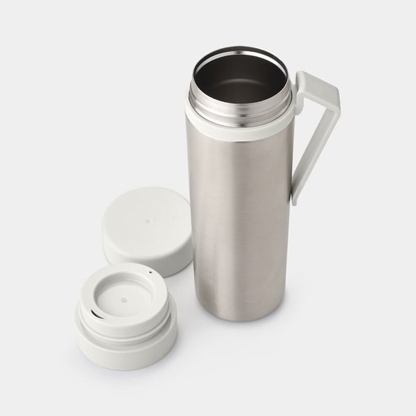 Brabantia 228667 drikkedunk Dagligt forbrug 500 ml Rustfrit stål Grå, Stål