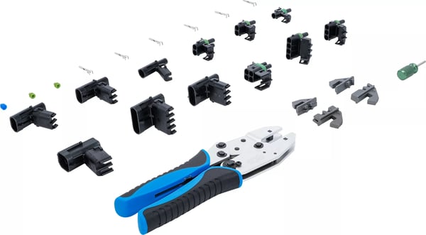 Pikkukuva 8 / 9: BGS technic Crimping Pliers Set with Waterproof Connector Parts