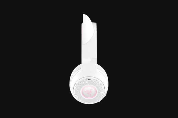 Miniatyrbillede 3 af 6: Razer Kraken Kitty V2 BT Headset Trådløs Spil Bluetooth Hvid