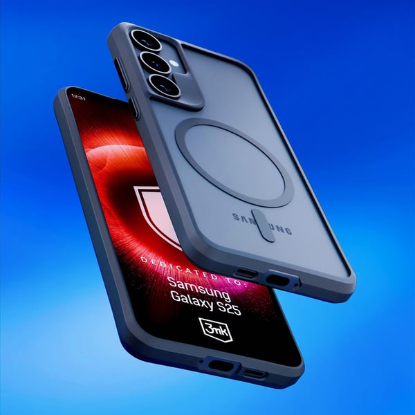 3MK Satin Armor mobiltelefon etui 15,8 cm (6.2") Cover Blå, Transparent