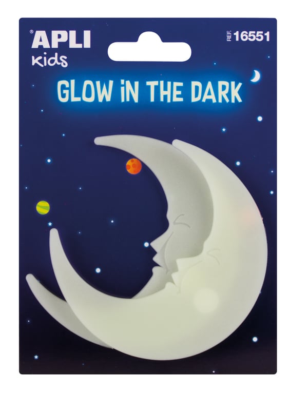 APLI Kids 16551 klistermärken Plast Vit Permanent 3 styck