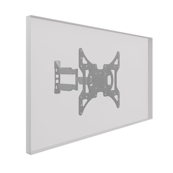 Miniatyrbillede 5 af 5: Hagor 8428 tv-beslag 127 cm (50") Sort