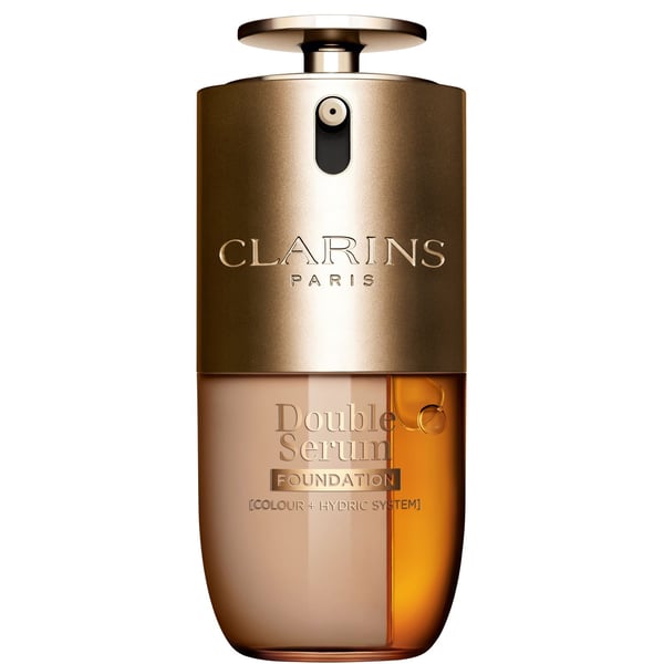 Clarins DOUBLE SERUM FOUNDATION 30 ml Pumppupullo Nestemäinen L4N