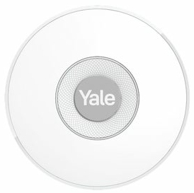 Yale Indoor Siren Trådløs sirene Indendørs Grå, Hvid