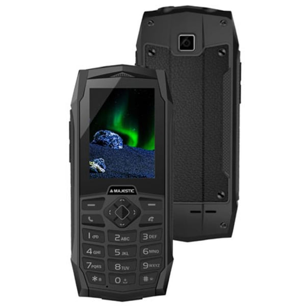 Miniatyrbillede 2 af 2: New Majestic Tank 6,1 cm (2.4") 156 g Sort Feature telefon