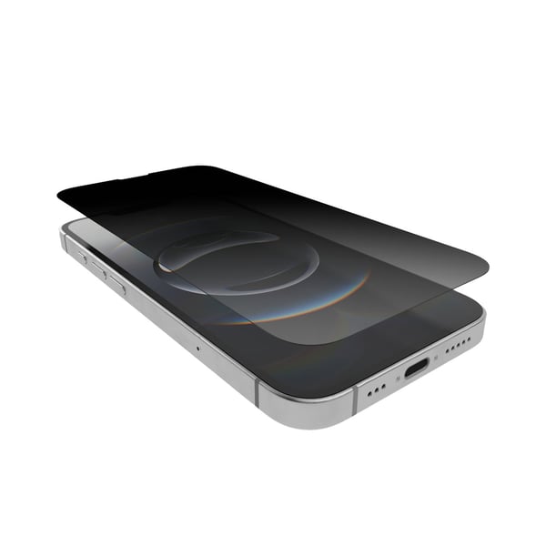 Pikkukuva 6 / 7: PURO PUSDGPRIPHONESE25 Matkapuhelimen näyttö- ja taustasuoja Näytön yksityisyydensuoja Apple 1 kpl