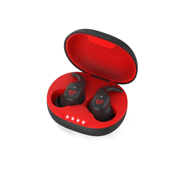 Energy Sistem Freestyle Headset True Wireless Stereo (TWS) I ørerne Sport Bluetooth Sort, Rød
