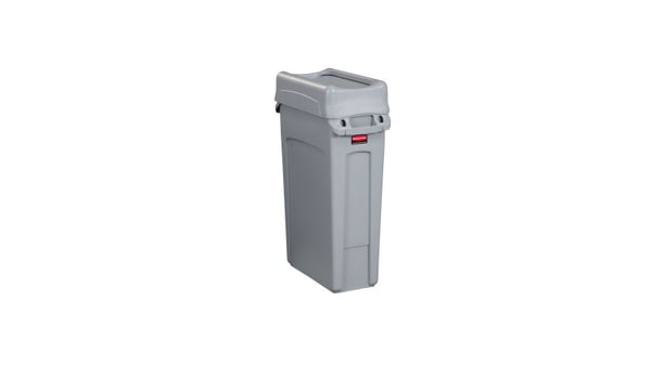 Miniatyrbillede 7 af 8: Rubbermaid FG267360GRAY papirkurv tilbehør Grå Låg
