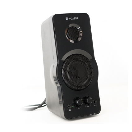 Woxter Big Bass 95 2-vejs Sort Ledningsført 20 W