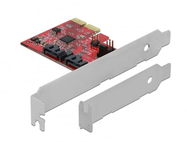 Miniatyrbild 1 av 5: DeLOCK 90406 nätverkskort/adapters Intern SATA