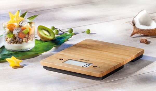 Miniatyrbillede 5 af 5: Soehnle Bamboo Bordplade Rektandel Elektronisk køkkenvægt