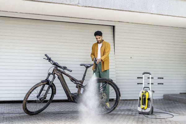 Kärcher OC 6-18 PREMIUM painepesuri Pysty Akku 200 l/h Musta, Harmaa, Keltainen