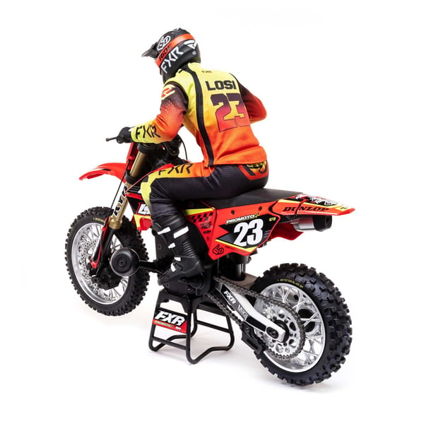Losi Promoto MX radiostyrd modell Motorcykel Elmotor 1:4