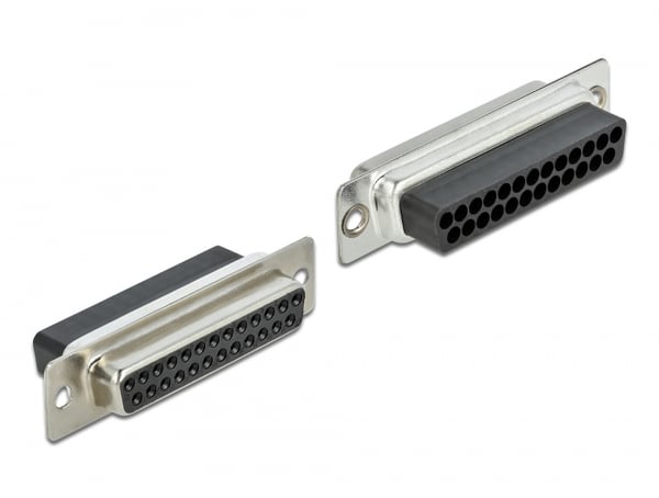 DeLOCK 65600 kabelomvandlare (hane/hona) D-Sub RJ45 Grå