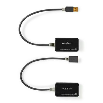 Nedis CCBW60EXTBK500 nätverkskort/adapters