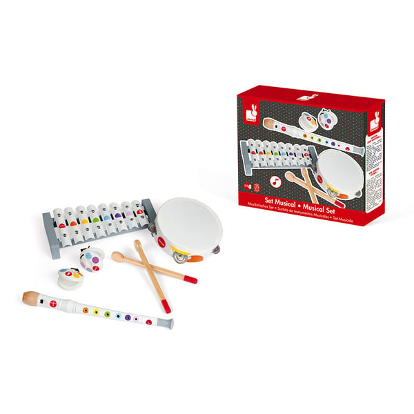 JANOD J07600 set med musikinstrumet