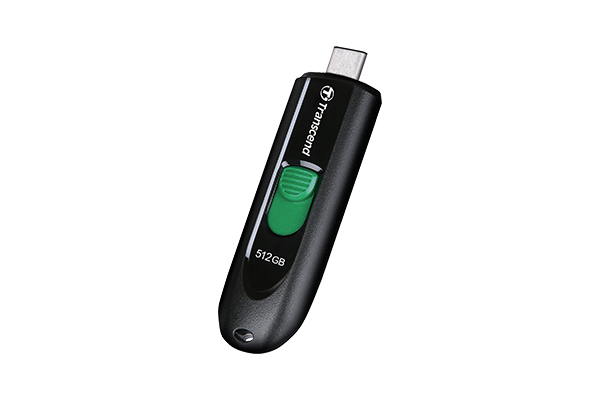 Pikkukuva 3 / 3: Transcend JetFlash 790 C USB-muisti 512 GB USB Type-C 3.2 Gen 1 (3.1 Gen 1) Musta, Vihreä