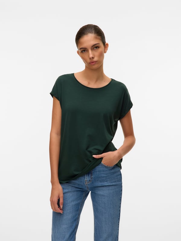 Miniatyrbild 1 av 6: Vero Moda 10284468_2099_60 skjorta och topp T-tröja