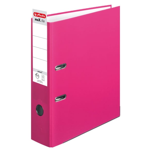 Herlitz maX.file ringbind A4 Lyserød