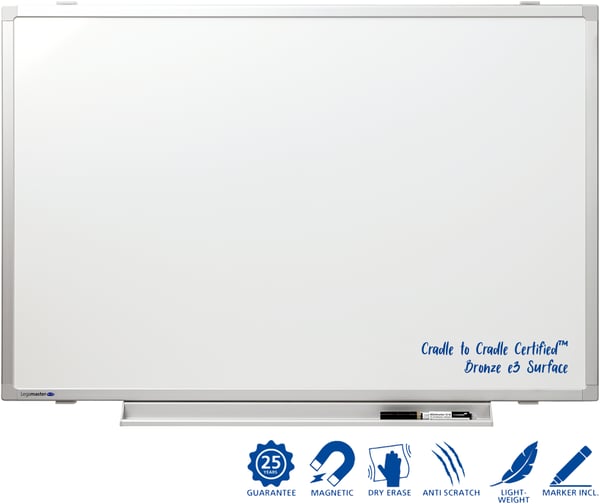 Miniatyrbild 5 av 6: Legamaster PROFESSIONAL whiteboard 75x100 cm