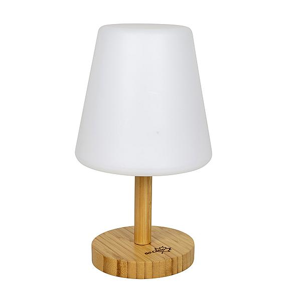 Bo-Camp Cambridge bordlampe LED Hvid, Træ