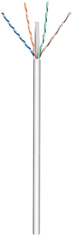Goobay 68466 netværkskabel Grå 100 m Cat6 U/UTP (UTP) Rund