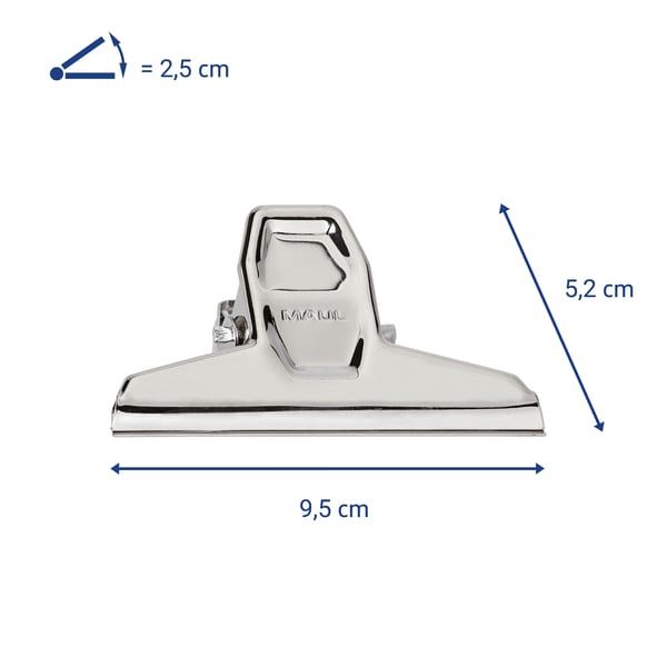 MAUL 2100996 paperipuristin Metalli 10 kpl