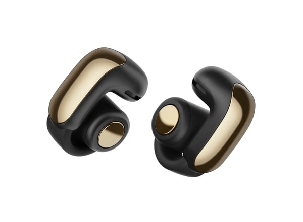 Pikkukuva 1 / 9: Bose Ultra Open Earbuds Kuulokkeet Langaton In-ear Puhelut/Musiikki/Urheilu/Päivittäinen USB Type-C Bluetooth Musta, Kulta