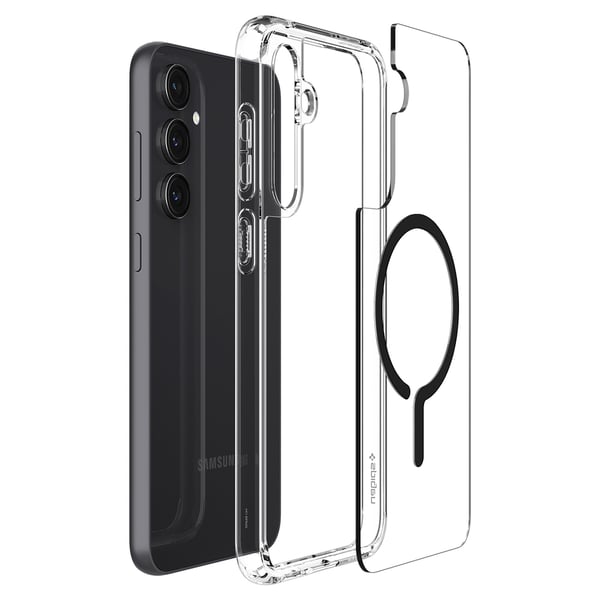 Miniatyrbillede 10 af 10: Spigen Ultra Hybrid OneTap MagFit mobiltelefon etui 16,3 cm (6.4") Cover Sort, Transparent