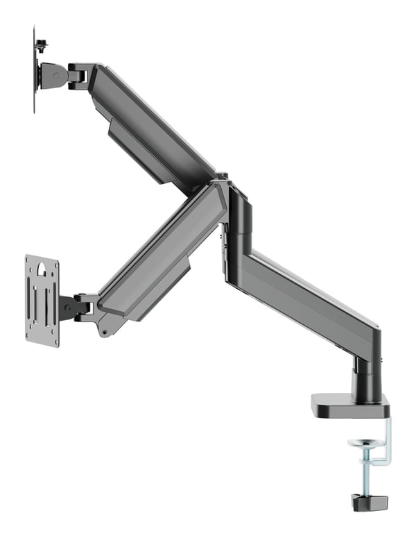 Miniatyrbillede 13 af 16: Gembird MA-DA2-06 skærmbeslag og -stativer 81,3 cm (32") Skrivebord Sort