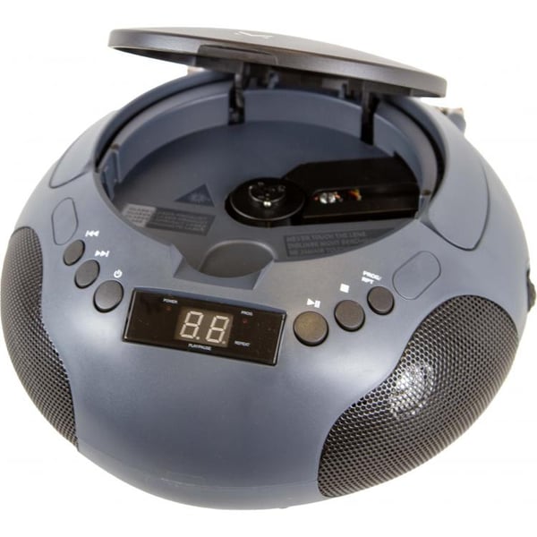 Miniatyrbild 3 av 3: New Majestic AH 164 BK Analog 2 W FM Svart, Blå MP3-uppspelning