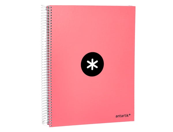 Antartik KD85 blok og notesblok A4 120 ark Koral
