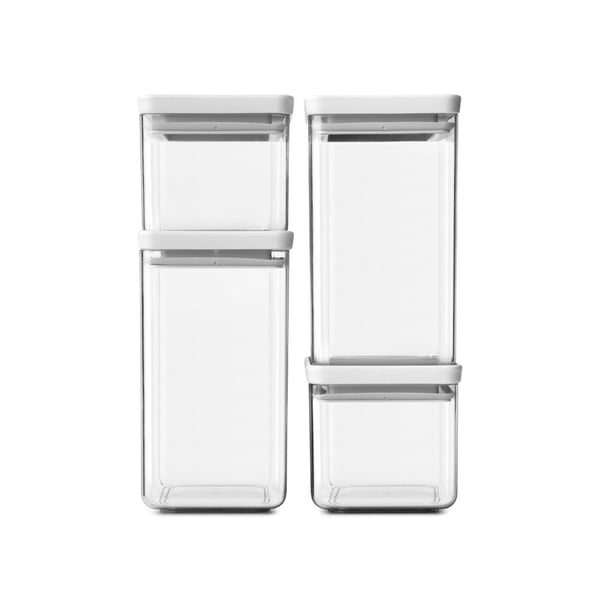 Brabantia Tasty+ Neliö Muovi Harmaa, Läpinäkyvä