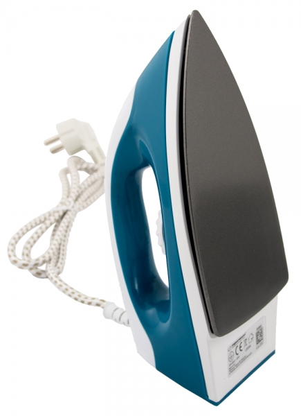 Esperanza TRAVEL IRON SMOOTHER Tør strygejern Non-stick bundplade 1200 W Blå, Hvid