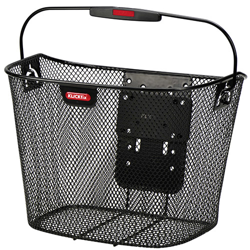 KLICKfix Uni Front Cykelkurv 16 L Sort