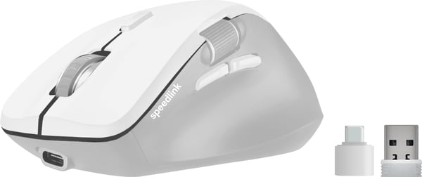 Miniatyrbillede 1 af 9: SPEEDLINK LIBERA Rechargeable Mouse mus Spil Højre hånd RF trådløs + Bluetooth Optisk 3200 dpi