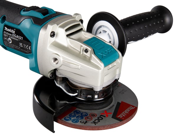 Miniatyrbillede 7 af 15: Makita DGA521ZX1 vinkelsliber 12,5 cm 8500 rpm 1,7 kg