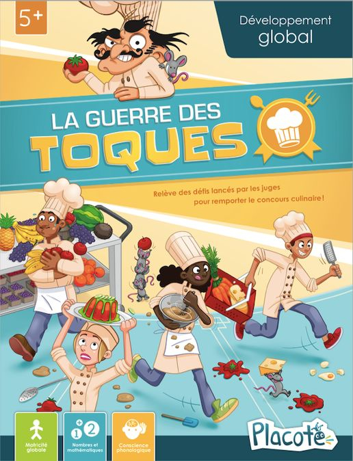 Pikkukuva 1 / 14: Blackrock Games La guerre des toques 25 min Lautapeli