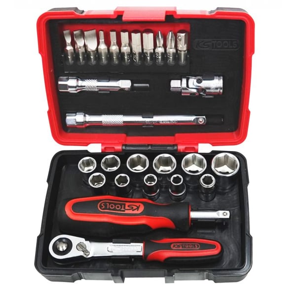 Miniatyrbild 1 av 2: KS Tools 922.0626 hylsnyckelsats Hylssats